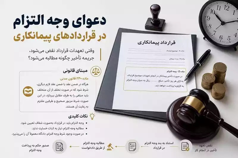انواع وجه التزام